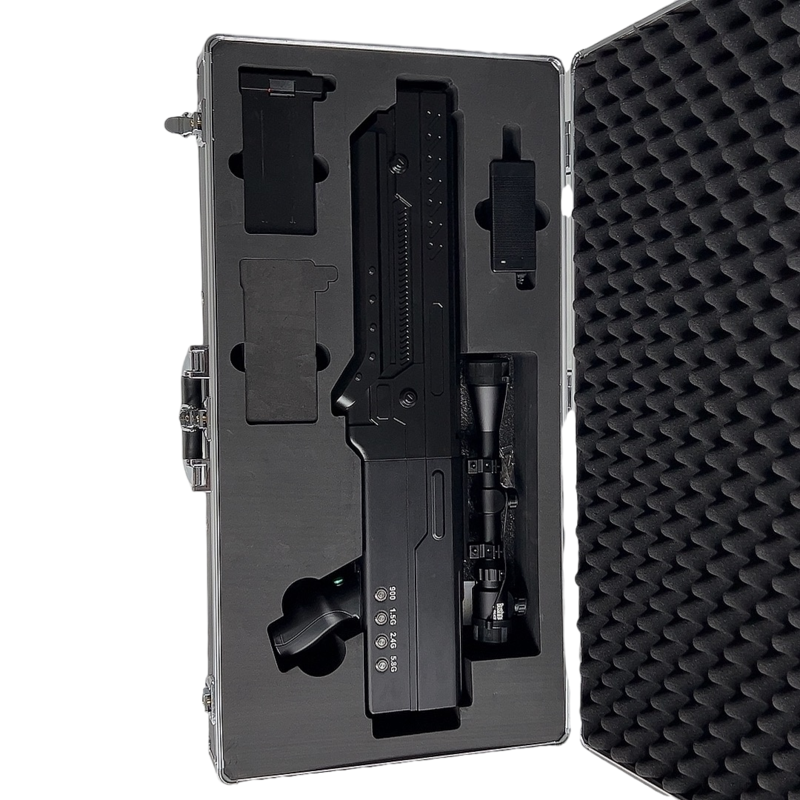  毛嘴镇手持便携式枪型低空防御反制四通道B型