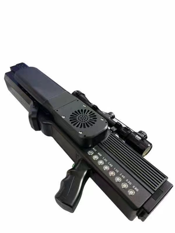  毛嘴镇手持便携式枪型低空防御反制八通道