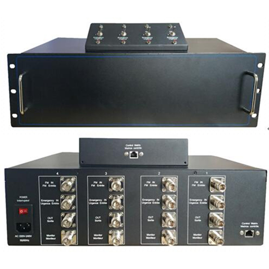  毛嘴镇FM应急广播插播控制器