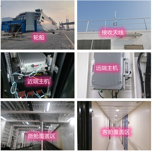  毛嘴镇海上游轮轮船渔船覆盖案例