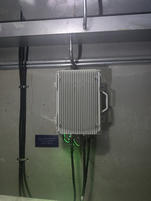  毛嘴镇电力管廊覆盖漏缆方式案例